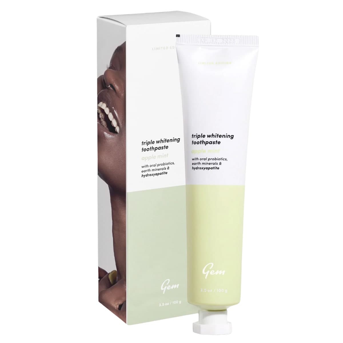 Gem Triple Whitening Toothpaste Apple Mint 100g