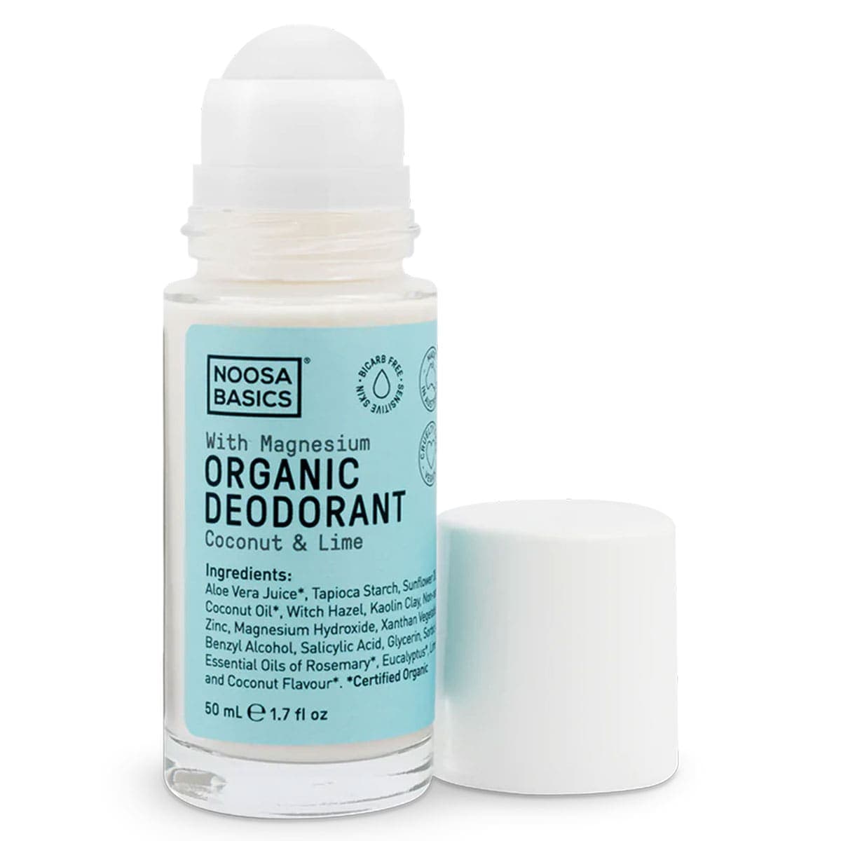 Noosa Basics Coconut & Lime Roll on Deodorant 50ml