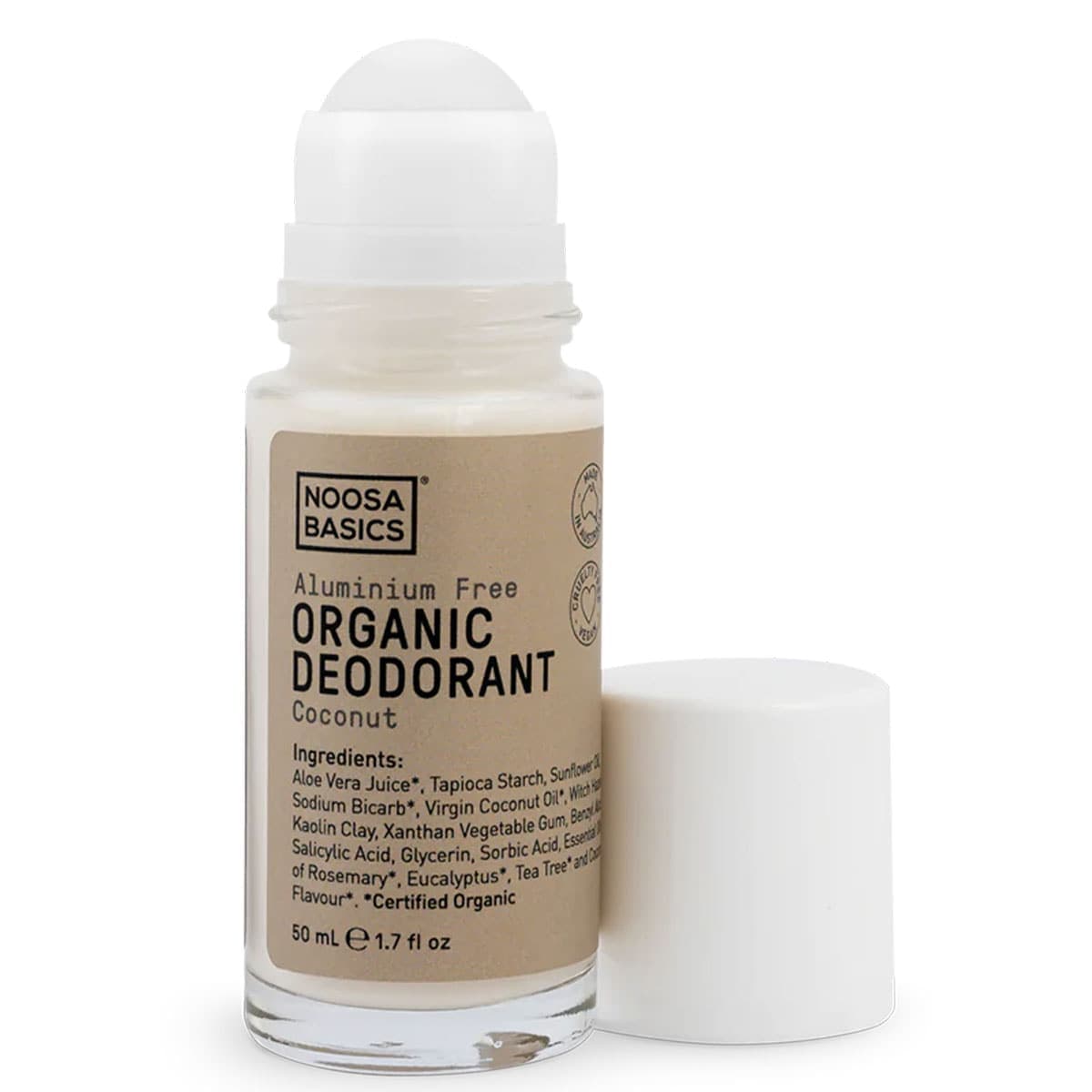 Noosa Basics Coconut Roll on Deodorant 50ml