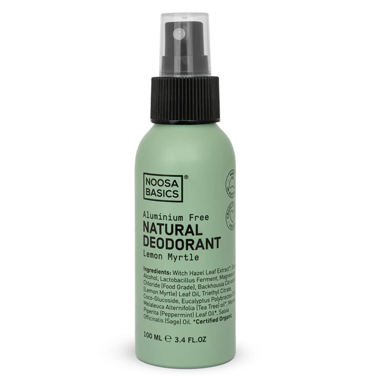 Noosa Basics Lemon Myrtle Deodorant Spray 100ml