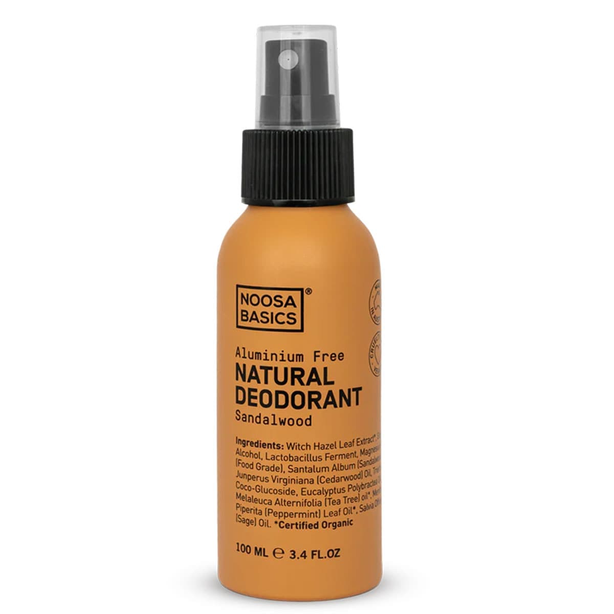 Noosa Basics Sandalwood Deodorant Spray 100ml