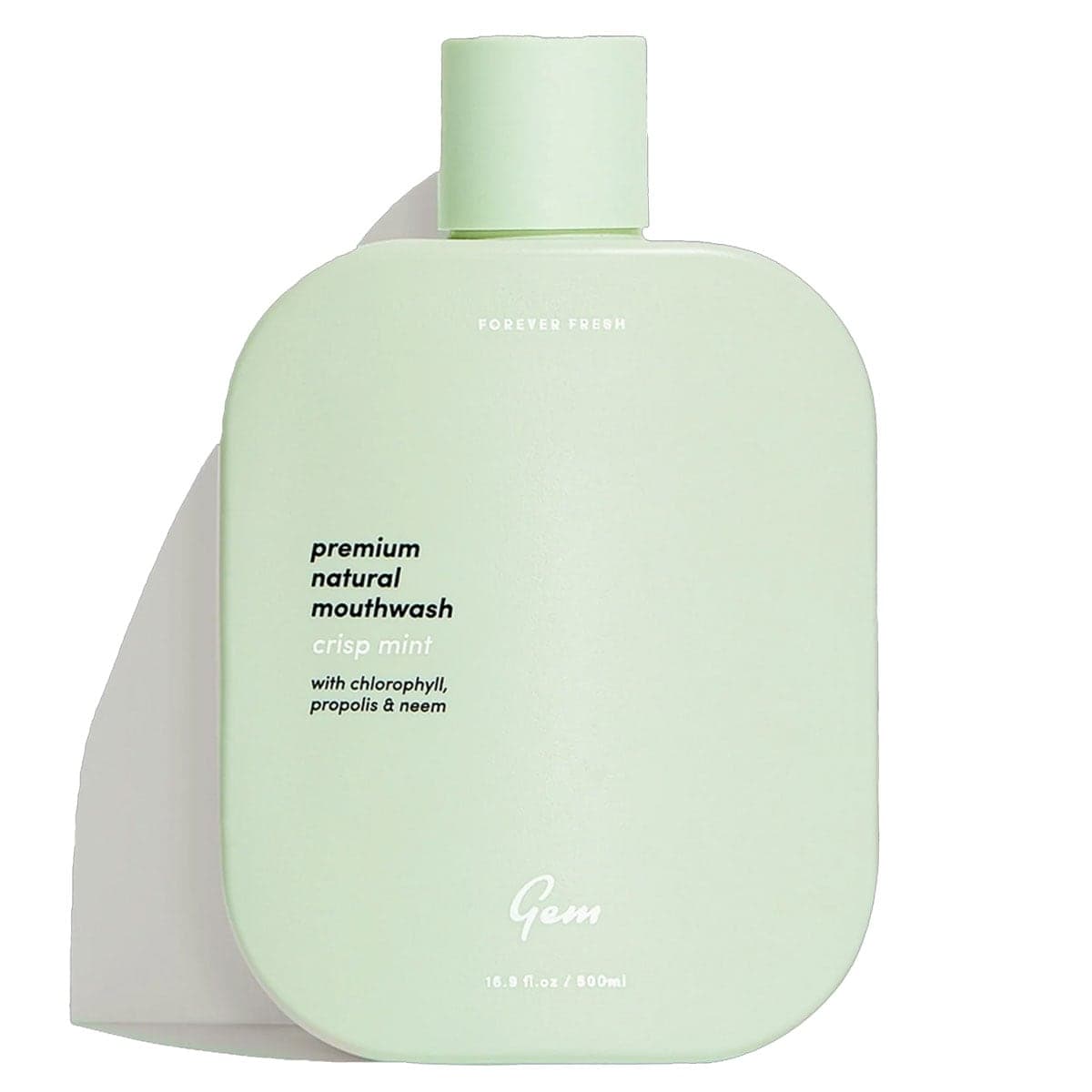 Gem Natural Mouthwash Crisp Mint 500ml