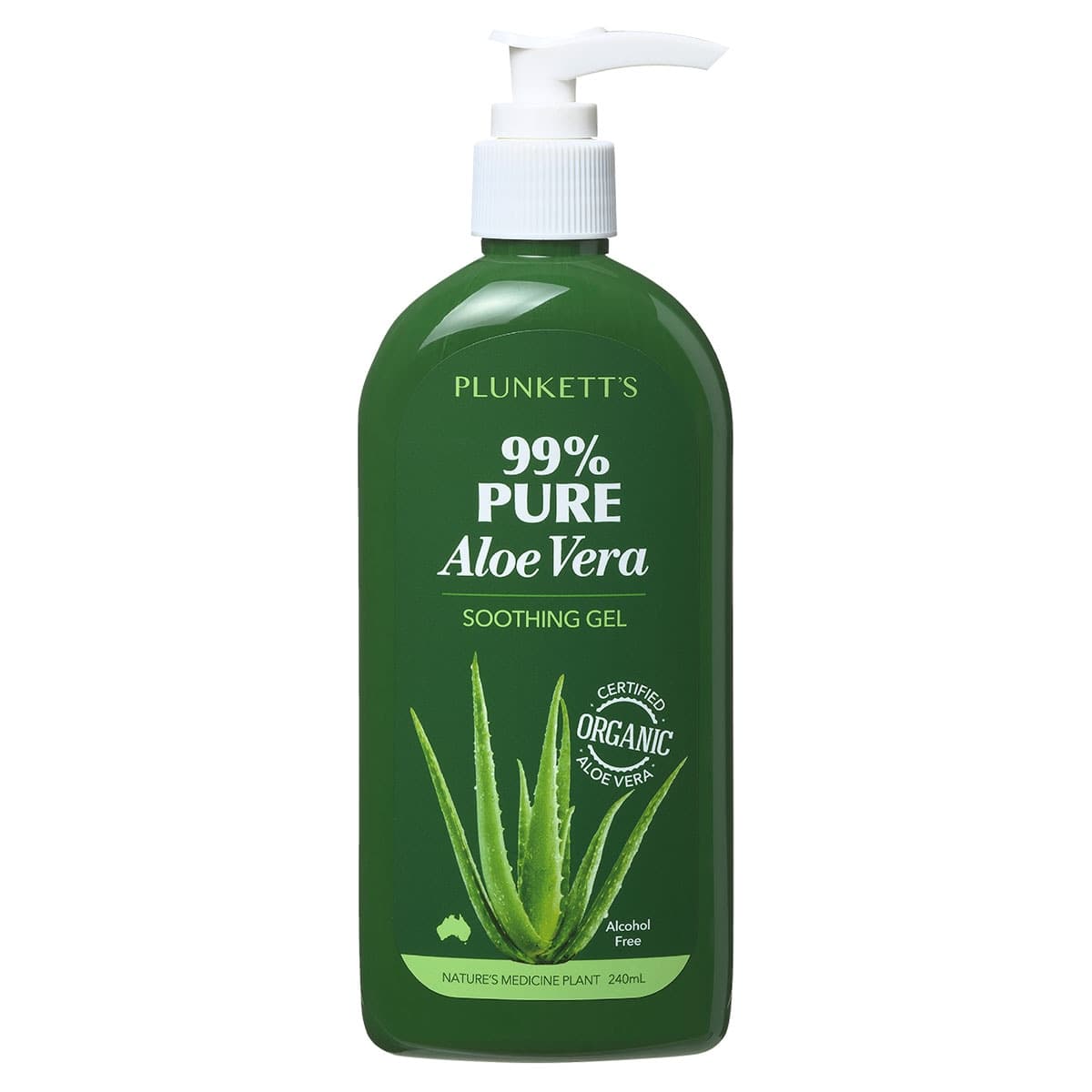 Plunketts 99% Pure Aloe Vera Soothing Gel 240ml