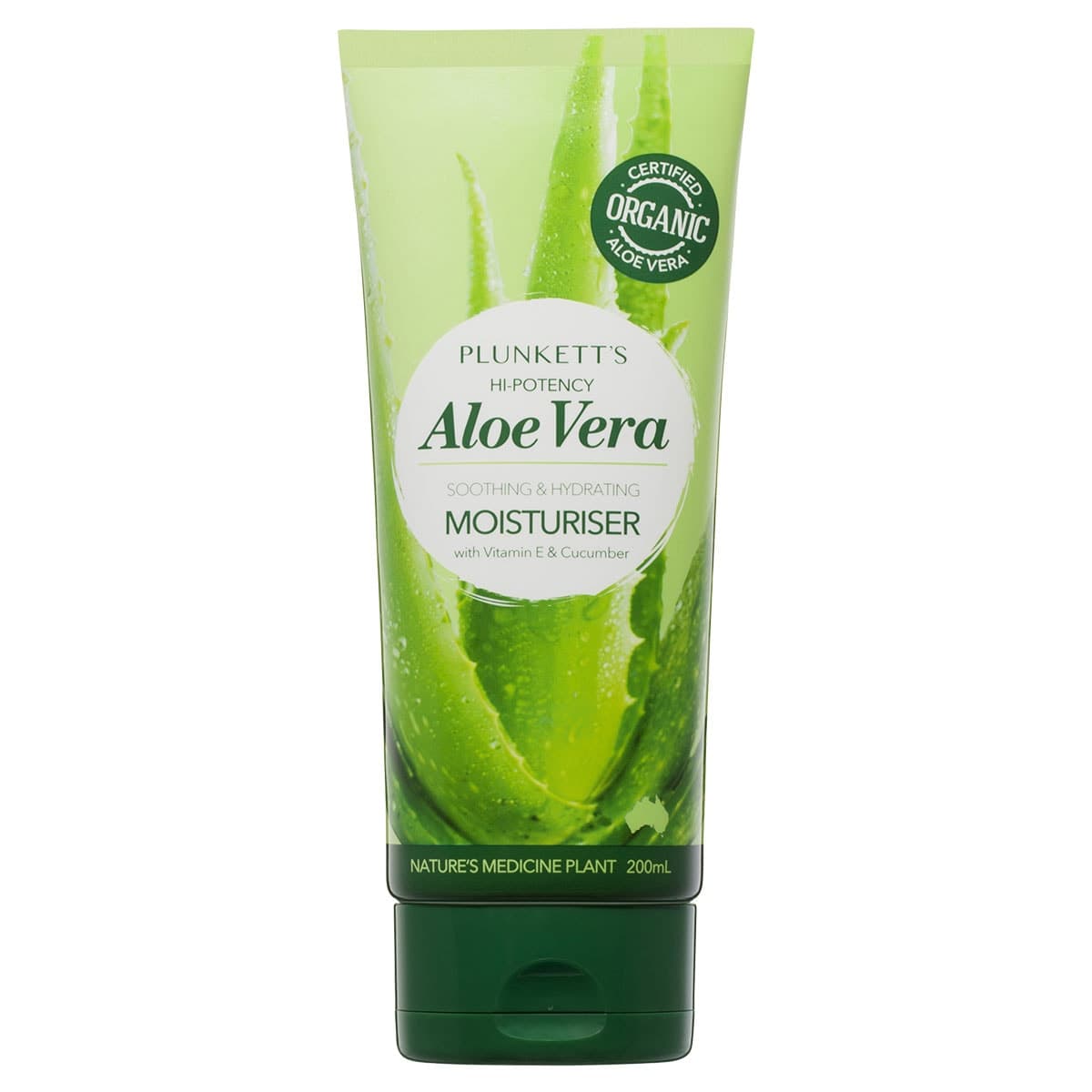 Plunketts Aloe Vera Moisturiser + Vitamin E 200ml