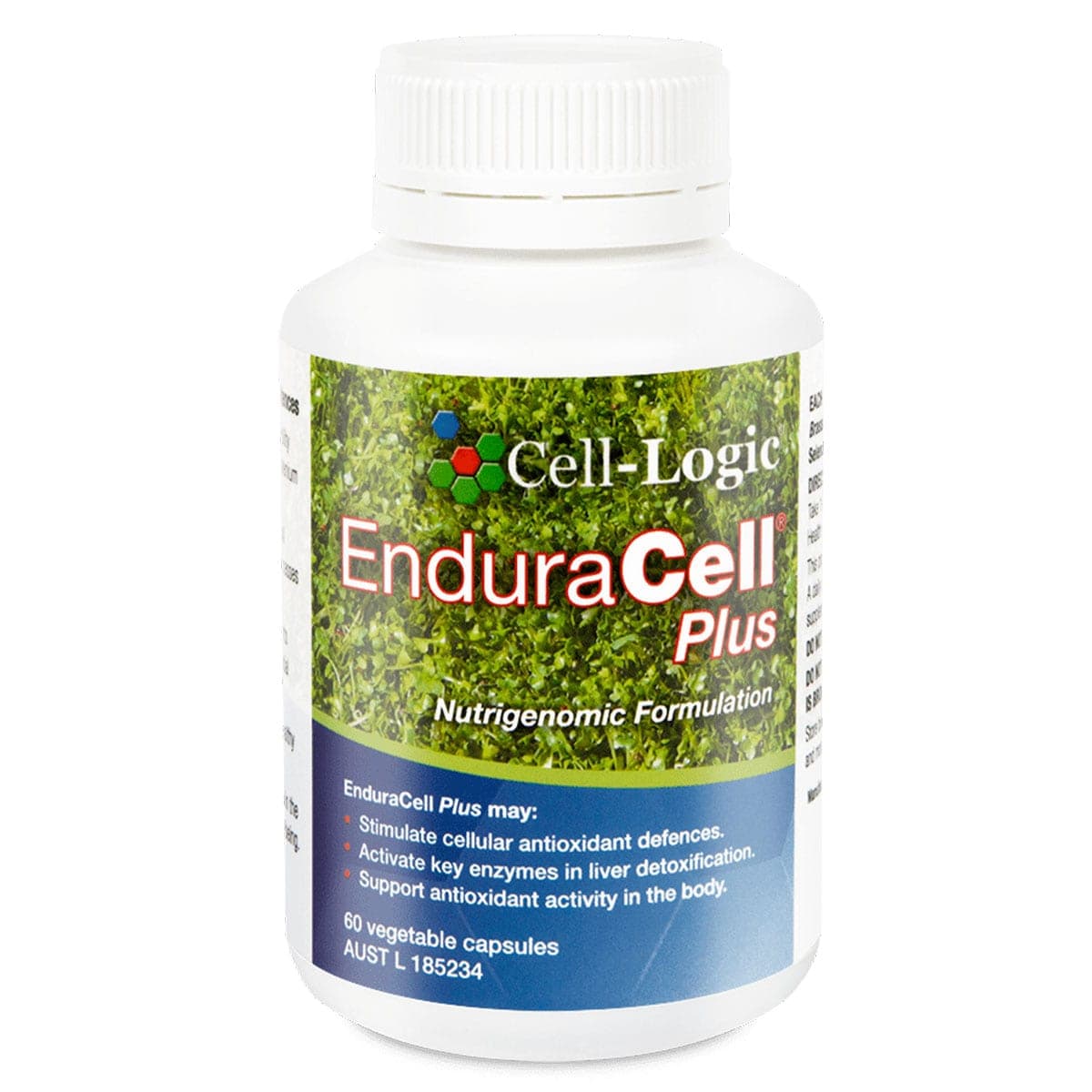 CELL-LOGIC EnduraCell Plus 60 Vegan Capsules