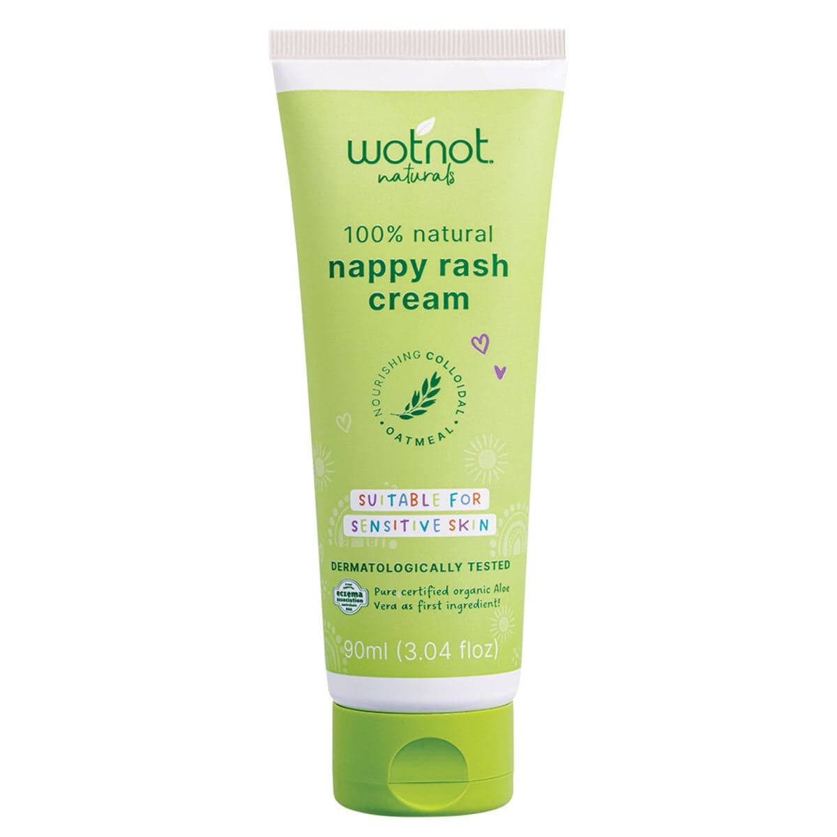 Wotnot Natural Nappy Rash Cream & Baby Balm 90ml
