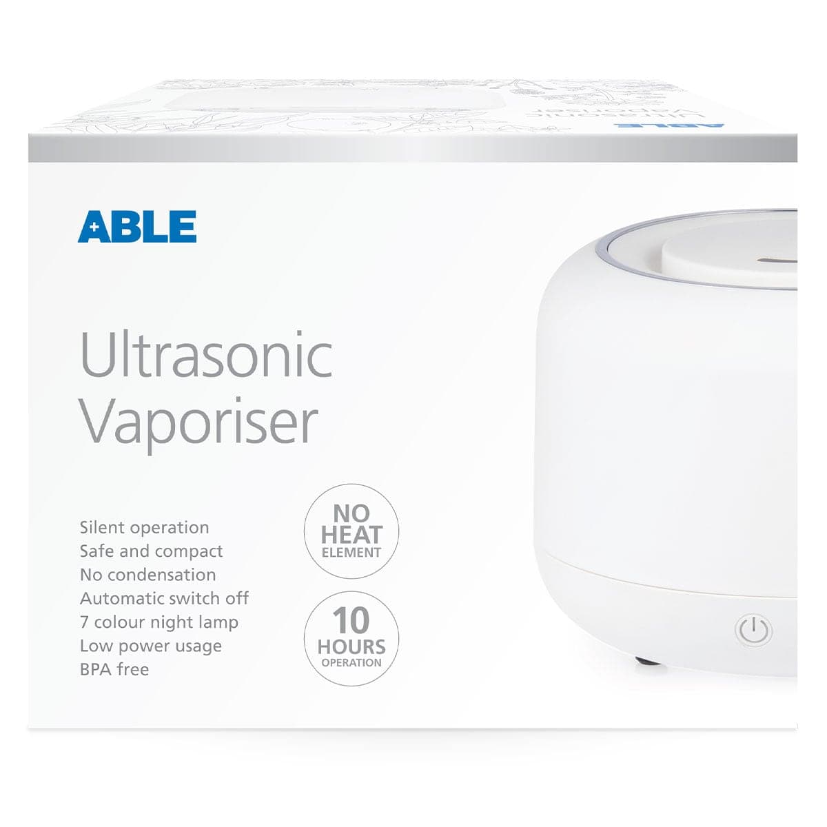 ABLE Ultrasonic Vaporiser