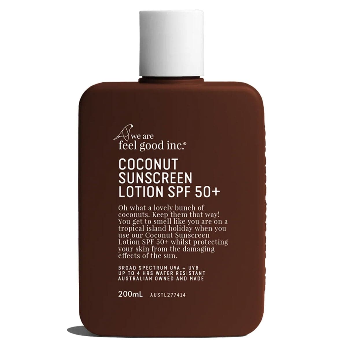 We Are Feel Good Inc. Coconut Sunscreen Lotion SPF50 200ml