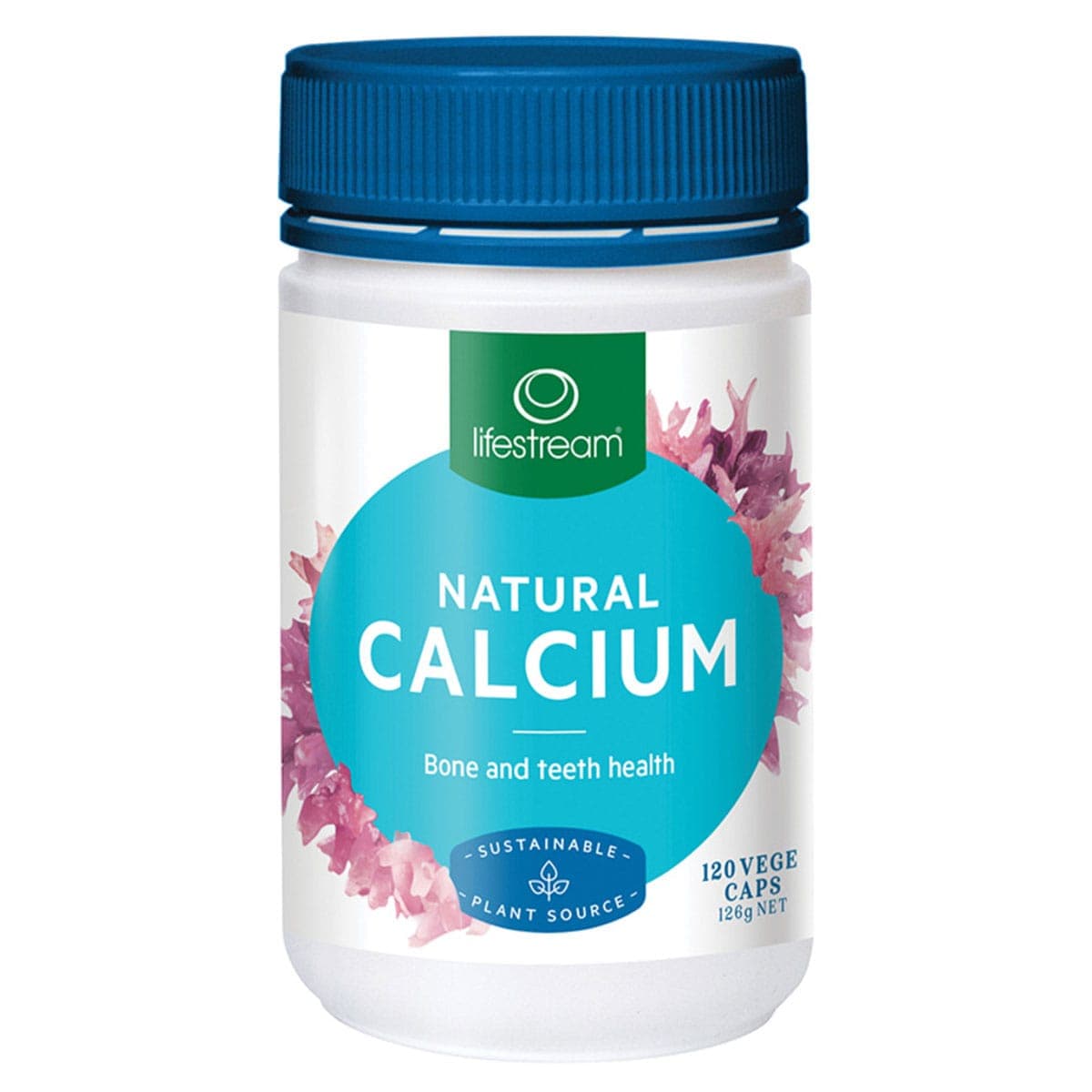 Lifestream Natural Calcium 120 Capsules