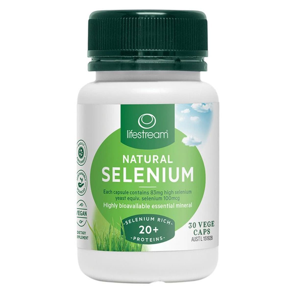 Lifestream Selenium 30 Capsules