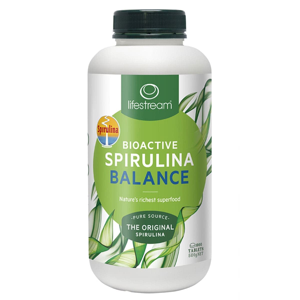 Lifestream Bioactive Spirulina Balance 1000 Tablets