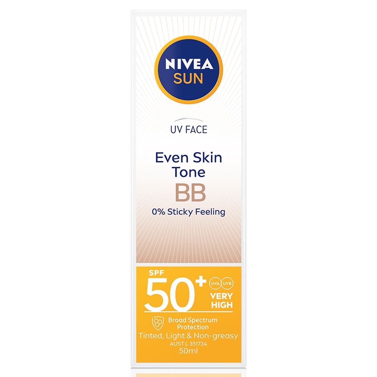 Nivea Sun UV Face BB Cream SPF50 50ml