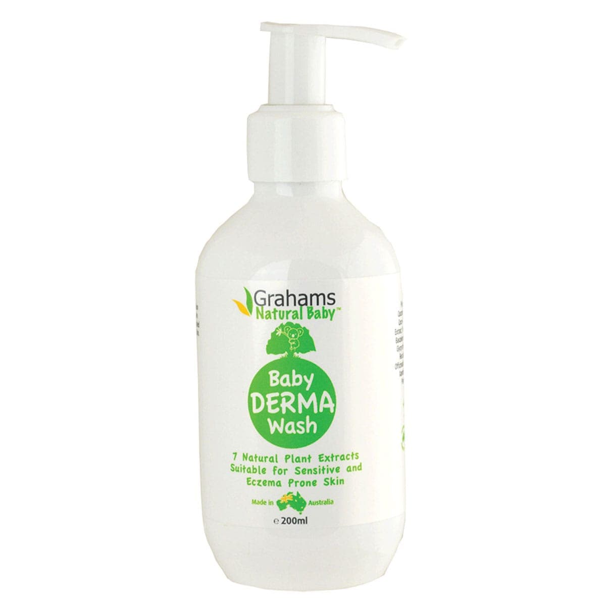 Grahams Baby Derma Wash 200ml