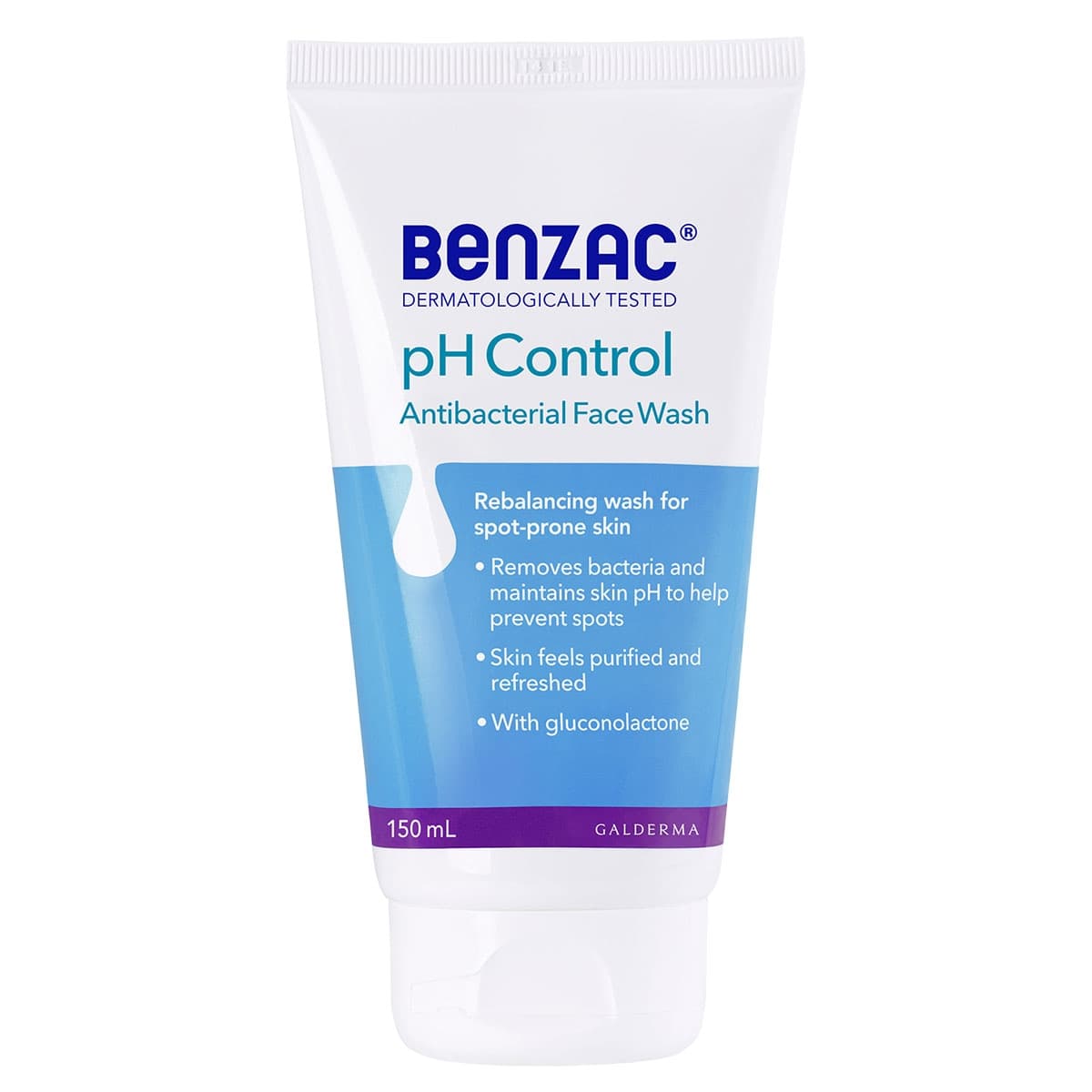 Benzac pH Control Antibacterial Face Wash 150ml