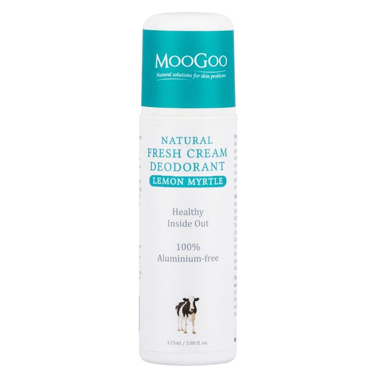 MooGoo Fresh Cream Deodorant - Lemon Myrtle 115ml