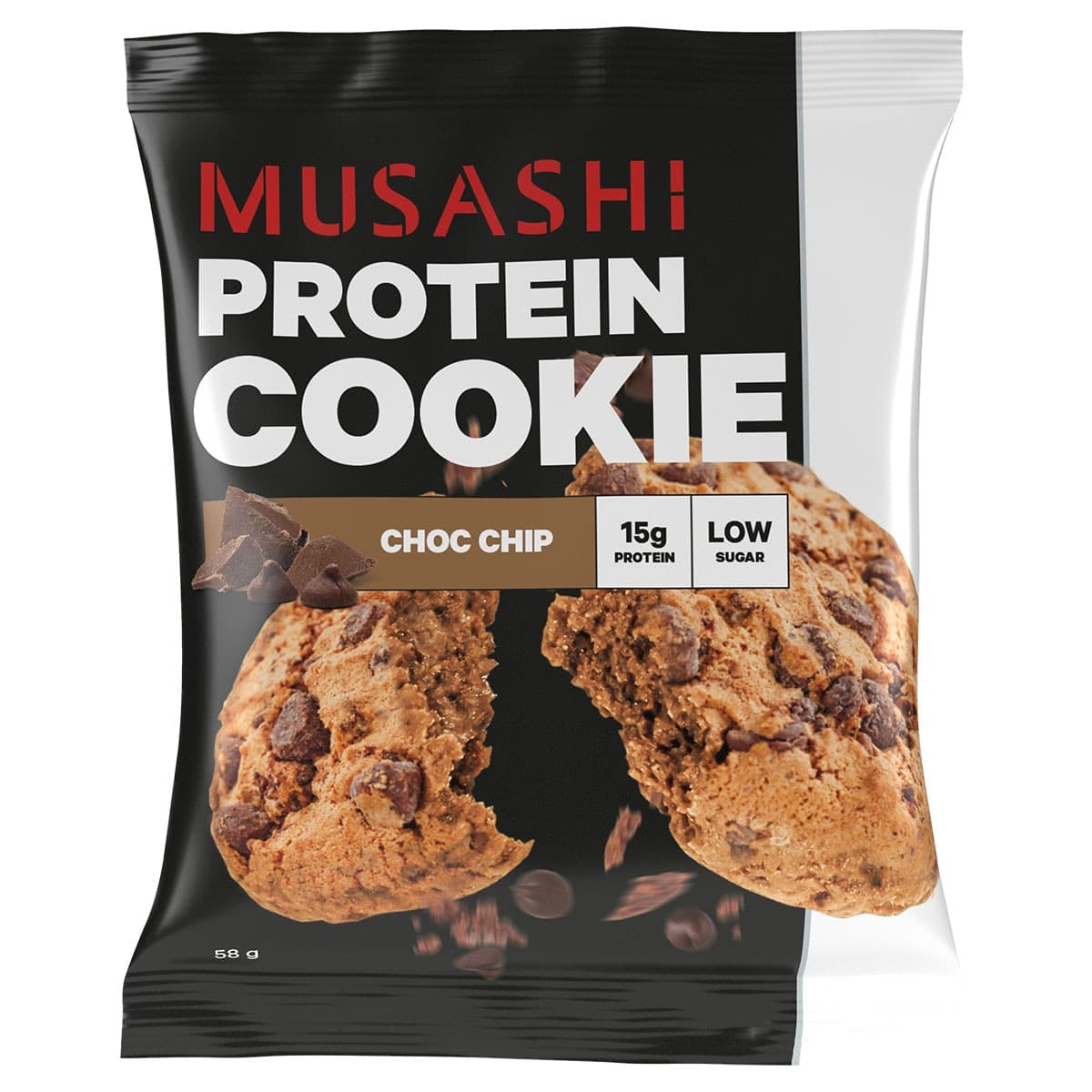 Musashi Choc Chip Protein Cookie 58g