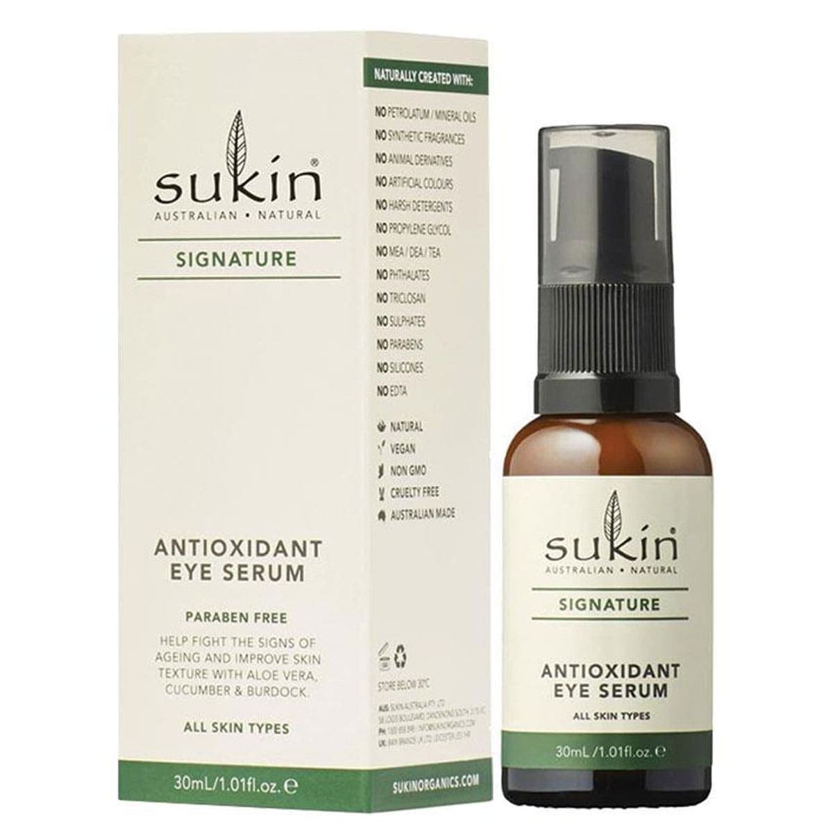 Sukin Signature Antioxidant Eye Serum 30ml