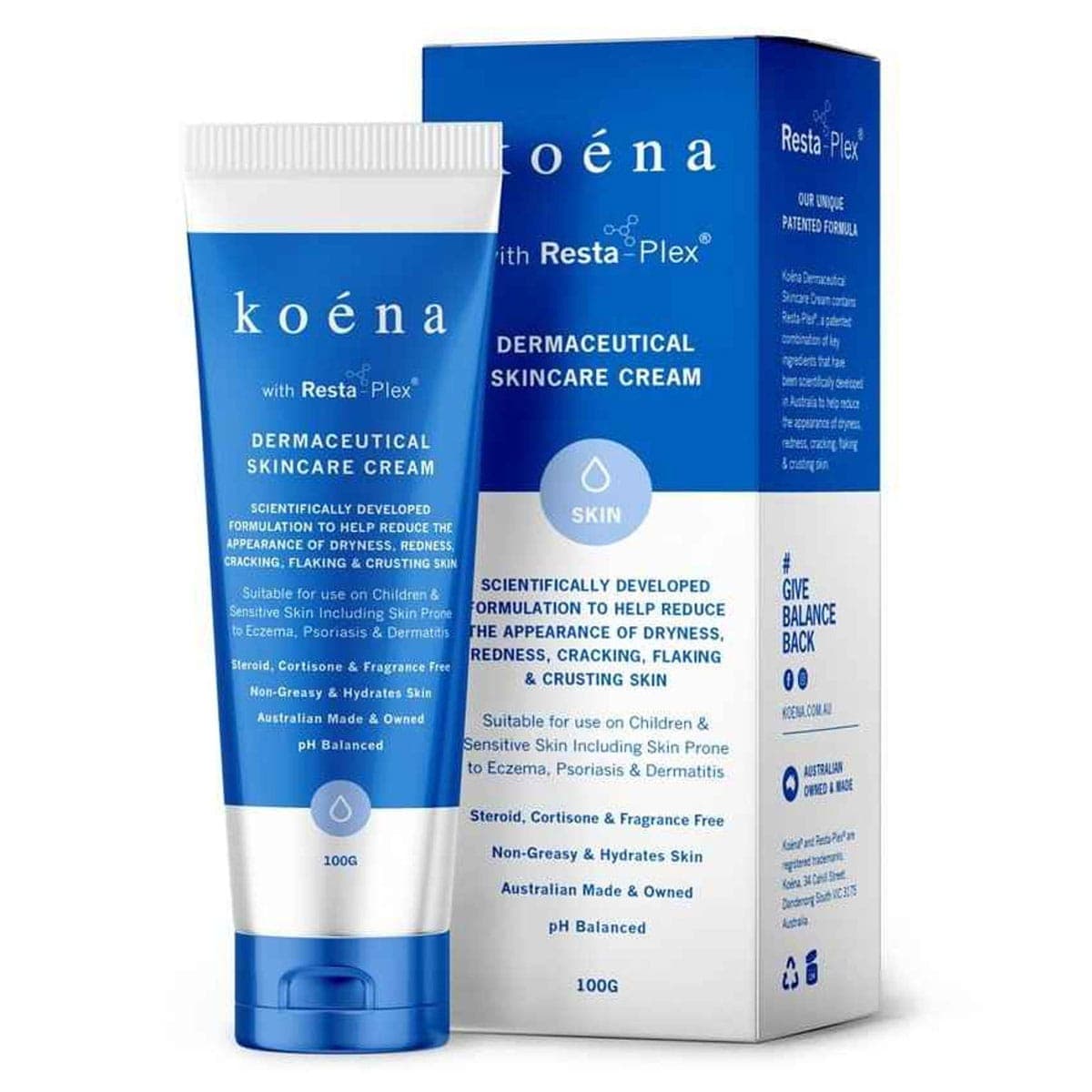 Koena Dermaceutical Daily Moisturiser 100g
