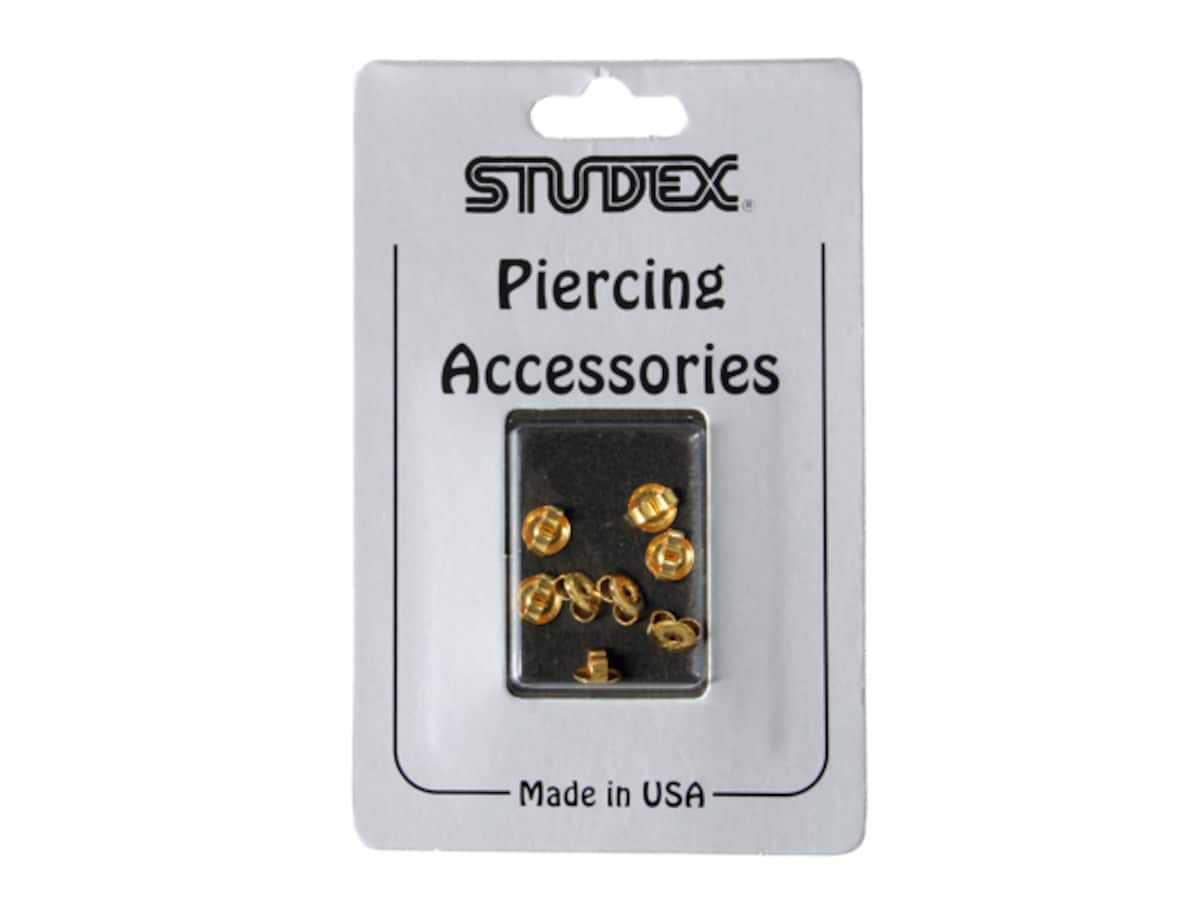 Studex Butterfly Clutch Gold 8 Pack