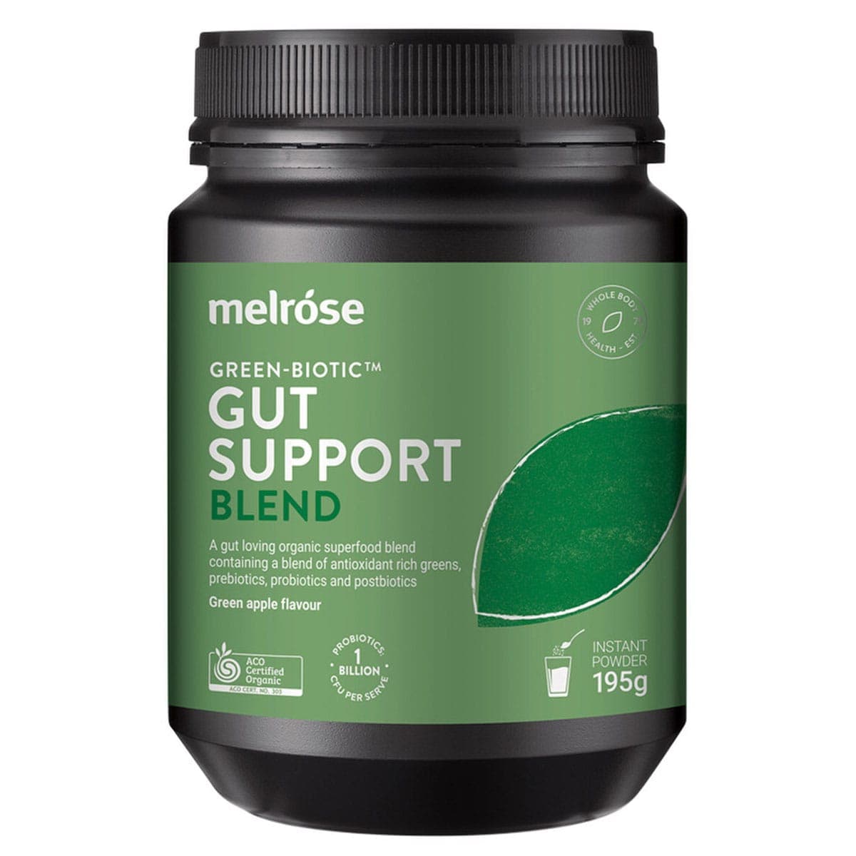 Melrose Green-Biotic Gut Support Blend Powder 195g