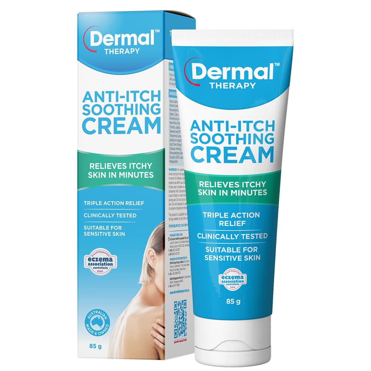 Dermal Therapy Anti Itch Soothing Cream 85g