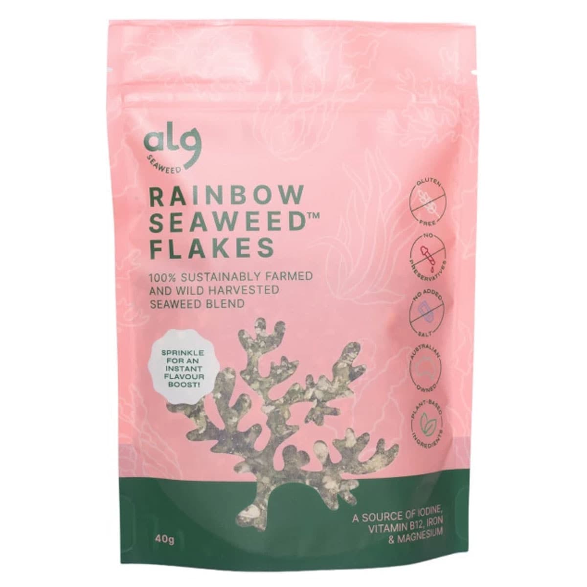 Alg Seaweed Rainbow Seaweed Flakes 40g