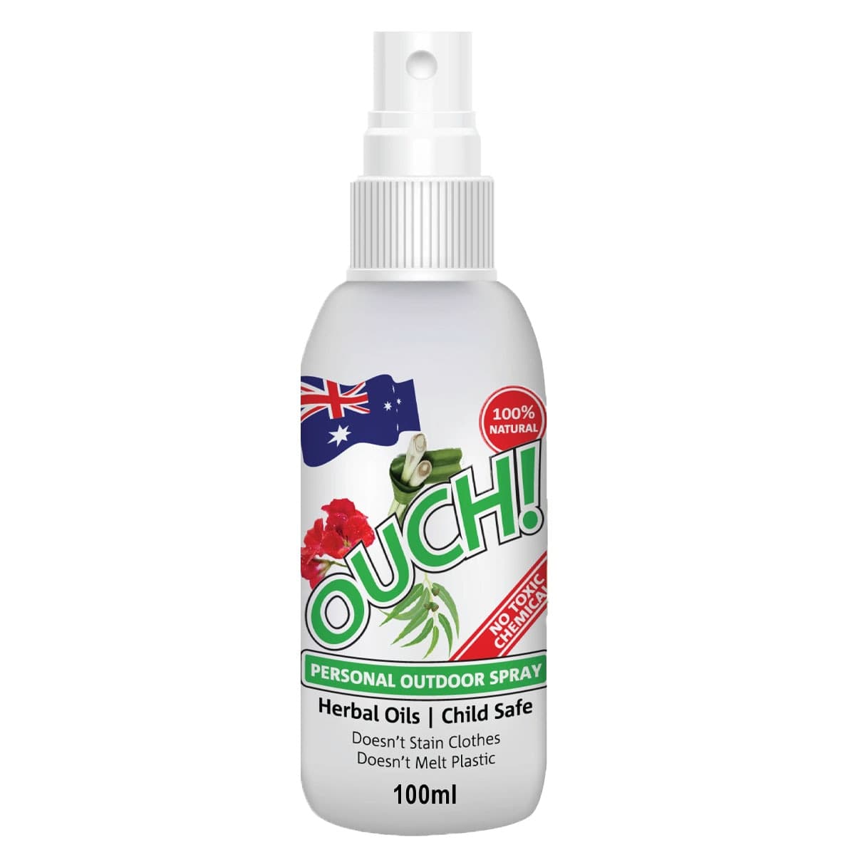 OUCH! Herbal Personal Outdoor Spray 100ml