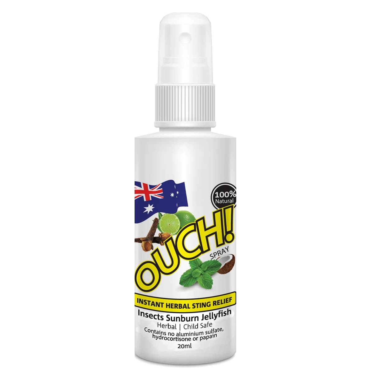 OUCH! Instant Herbal Sting Relief 20ml