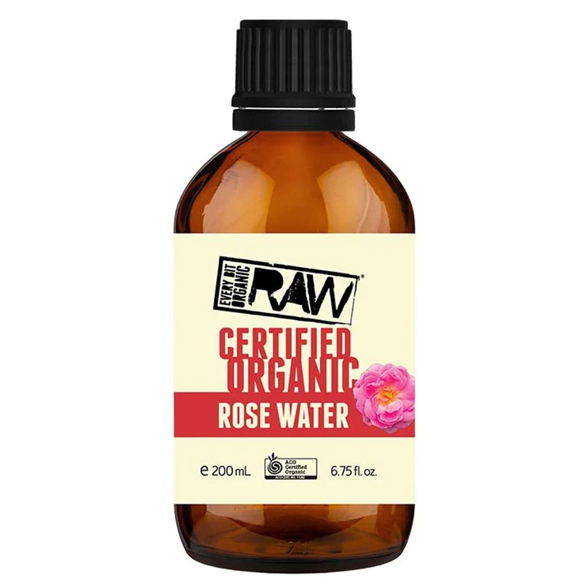 Every Bit Organic Raw Rose Water 200ml