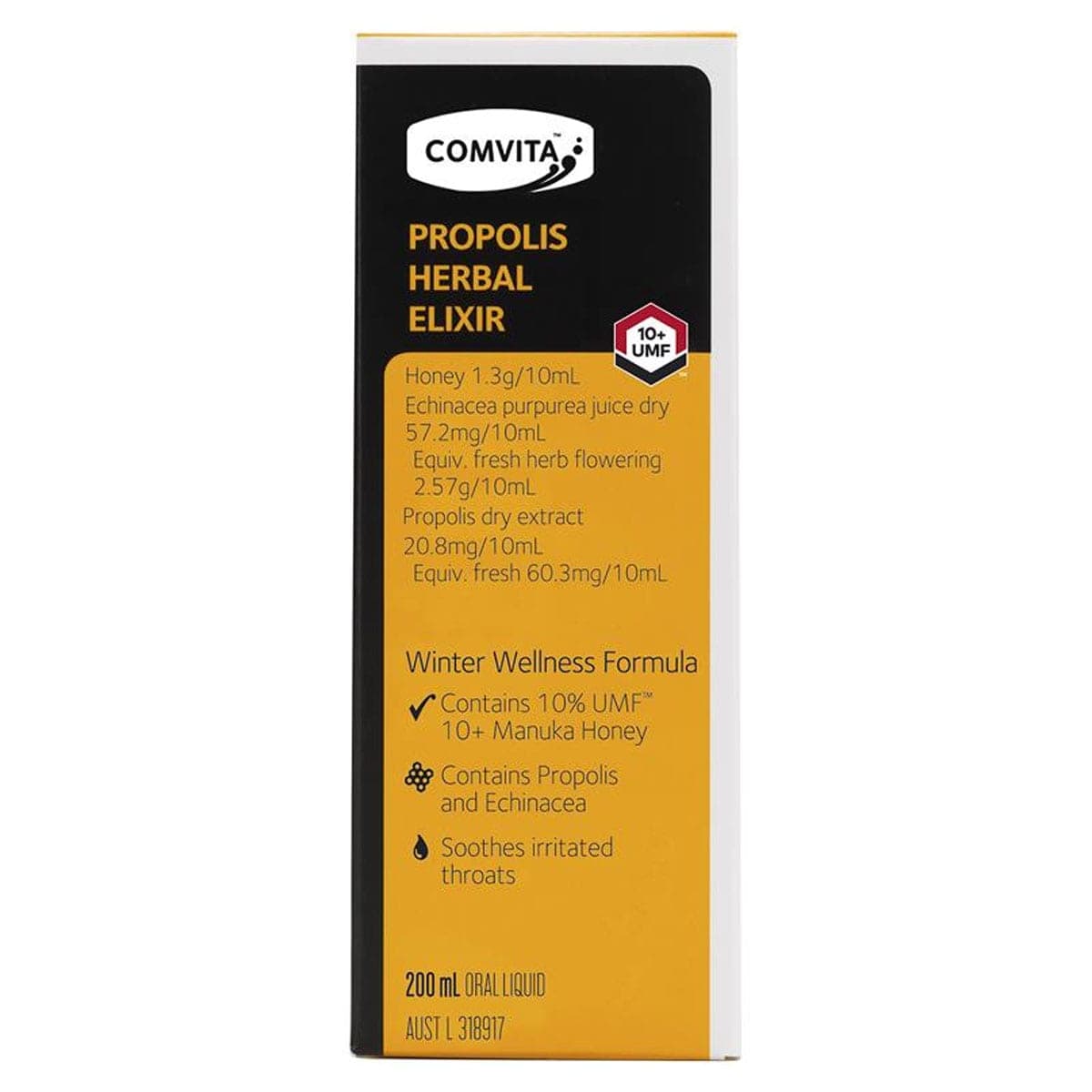 Comvita Propolis Herbal Elixir 200ml