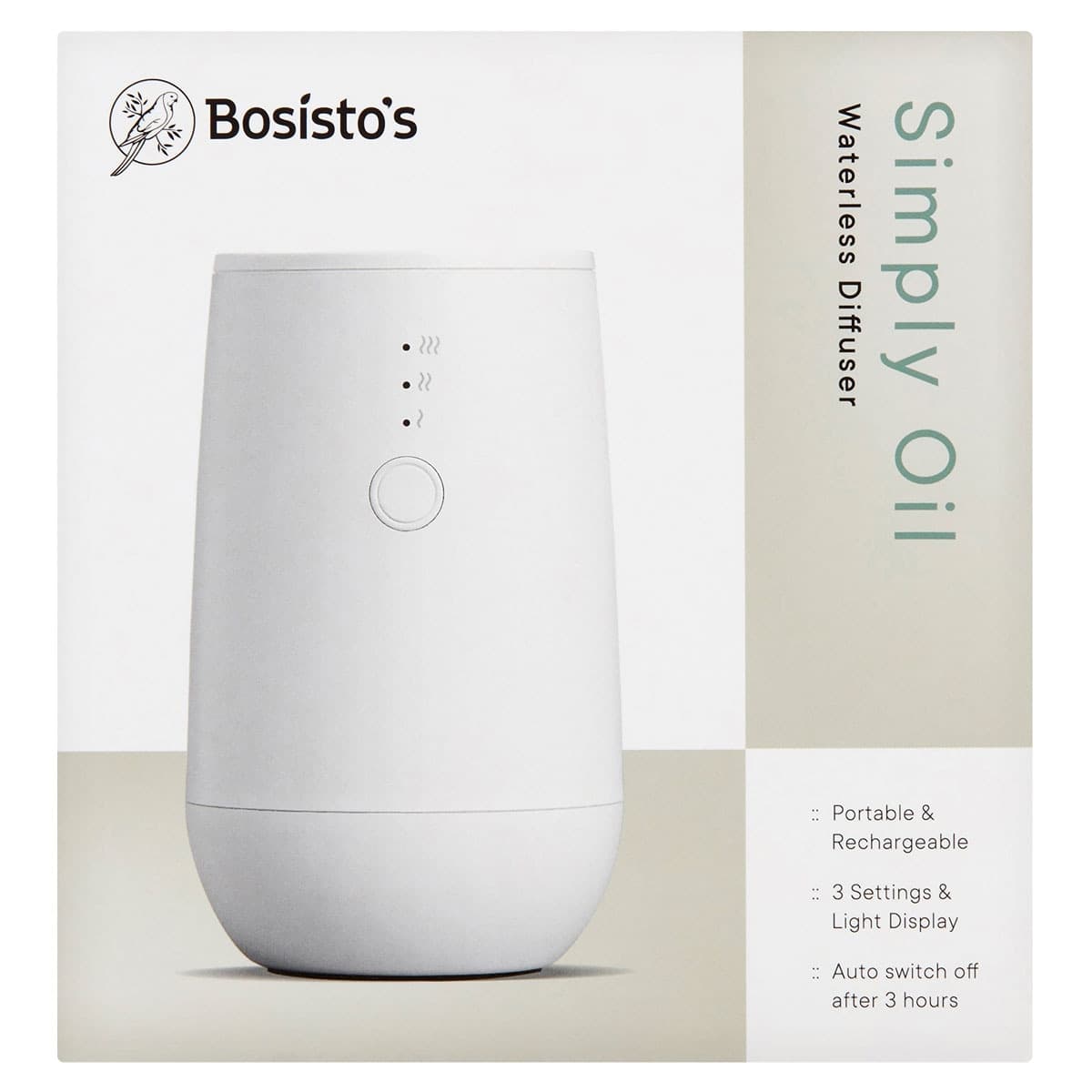 Bosisto's Simply Oil Waterless Diffuser