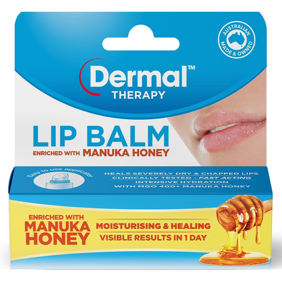 Dermal Therapy Lip Balm Manuka Honey 10g
