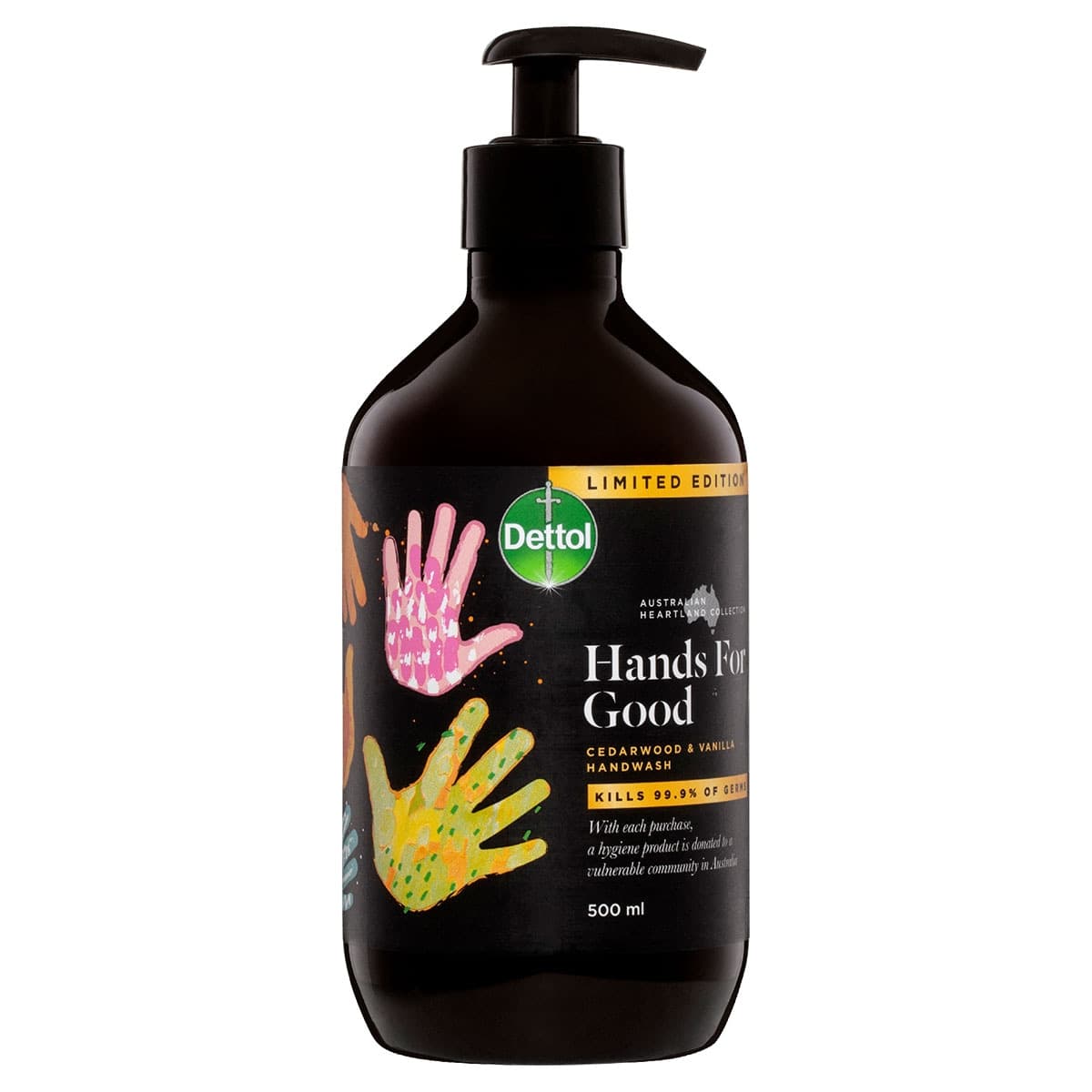 Dettol Hands for Good Cedarwood & Vanilla Handwash 500ml