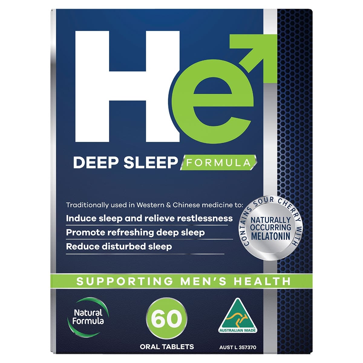 HE Men's Deep Sleep Formula 60 Tablets