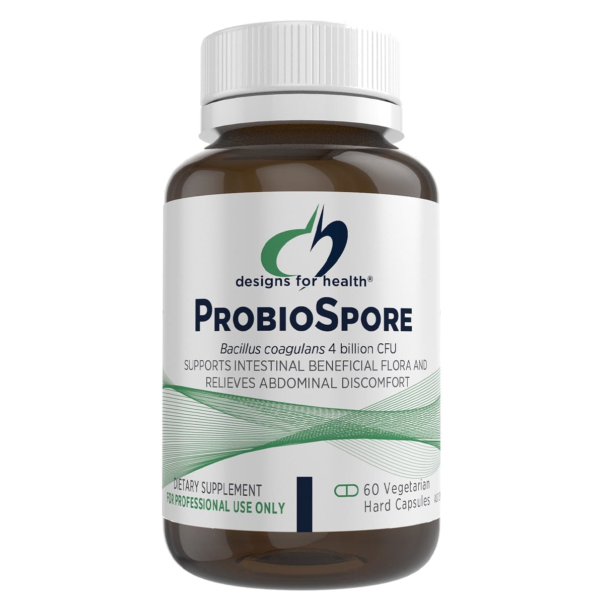 Designs for Health ProbioSpore 60 Vegetarian Capsules