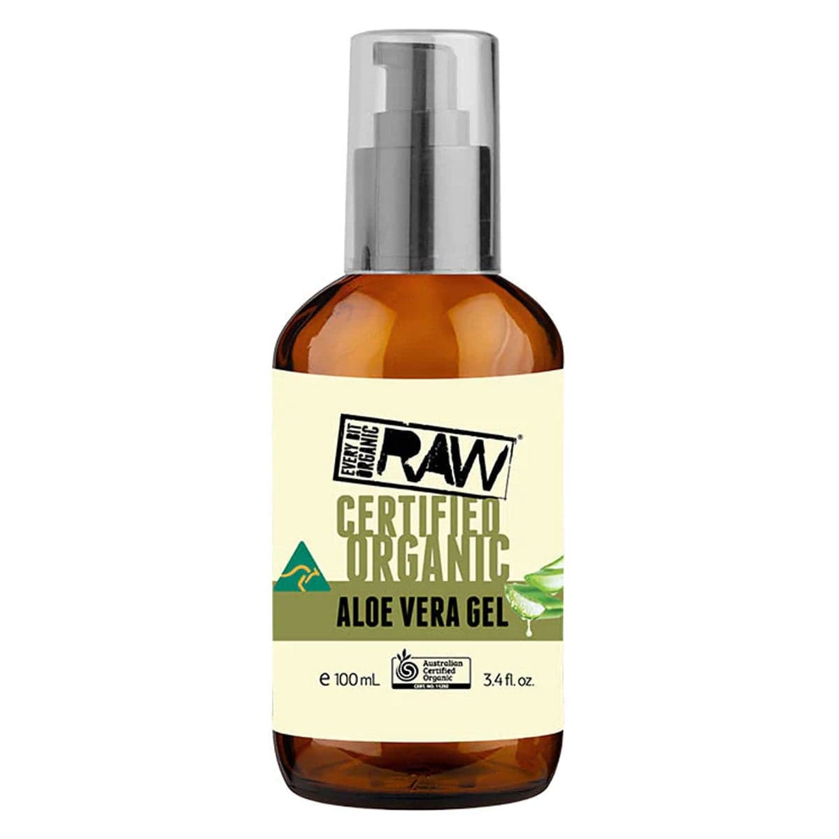 Every Bit Organic Raw Aloe Vera Gel 100ml