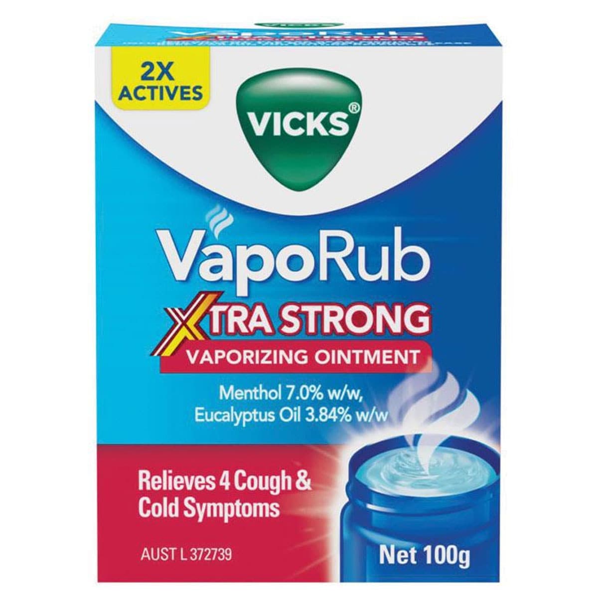 Vicks Vaporub Xtra Strong 100g
