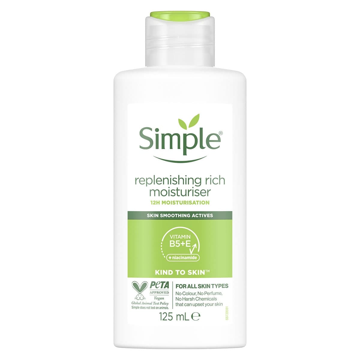 Simple Kind to Skin Replenishing Rich Moisturiser 125ml