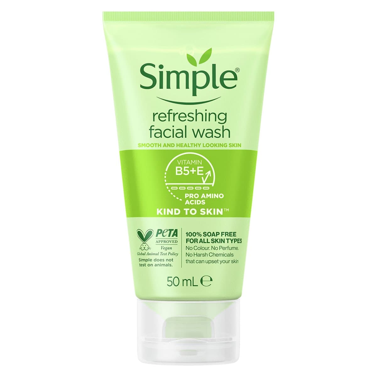 Simple Kind to Skin Refreshing Facial Wash 50ml