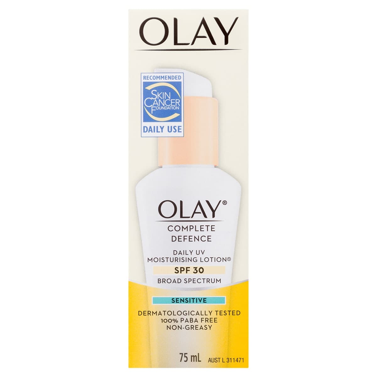 Olay Complete Defence Daily UV Moisturising Lotion SPF30 75ml