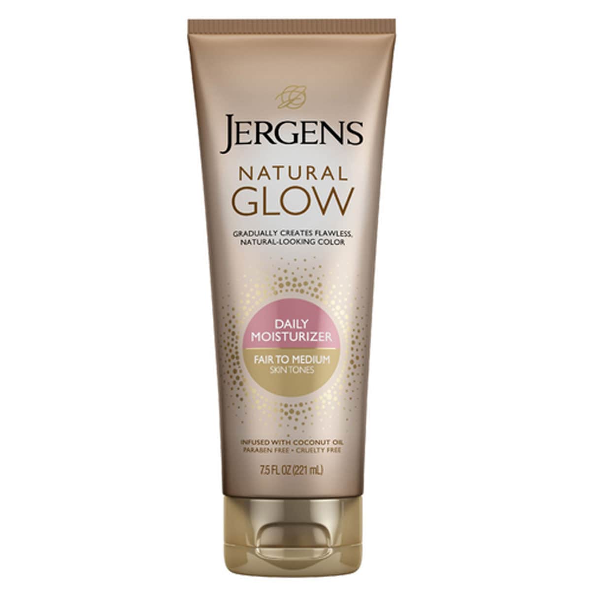 Jergens Natural Glow Moisturiser Fair to Medium Skin 221ml
