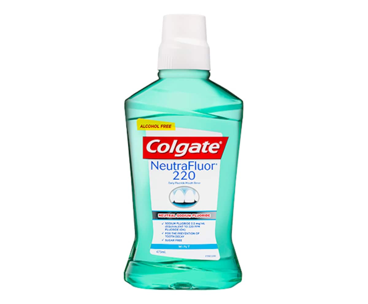 Colgate Neutrafluor 220 Fluoride Mouthwash Alcohol Free 473ml