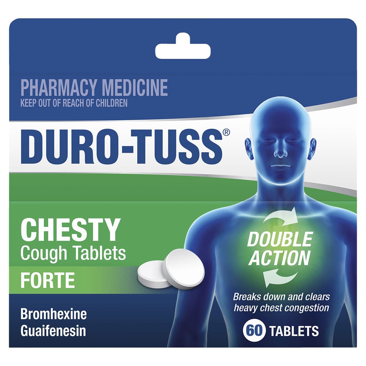 Duro-Tuss Chesty Cough Forte 60 Tablets