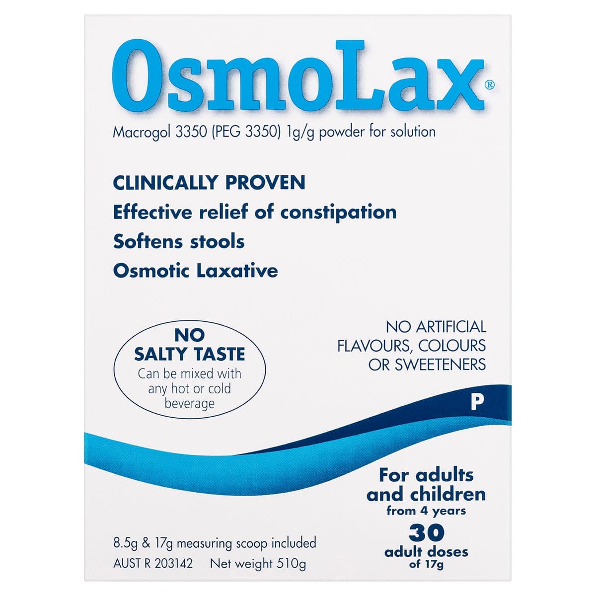 OsmoLax Osmotic Laxative 30 Doses 510g