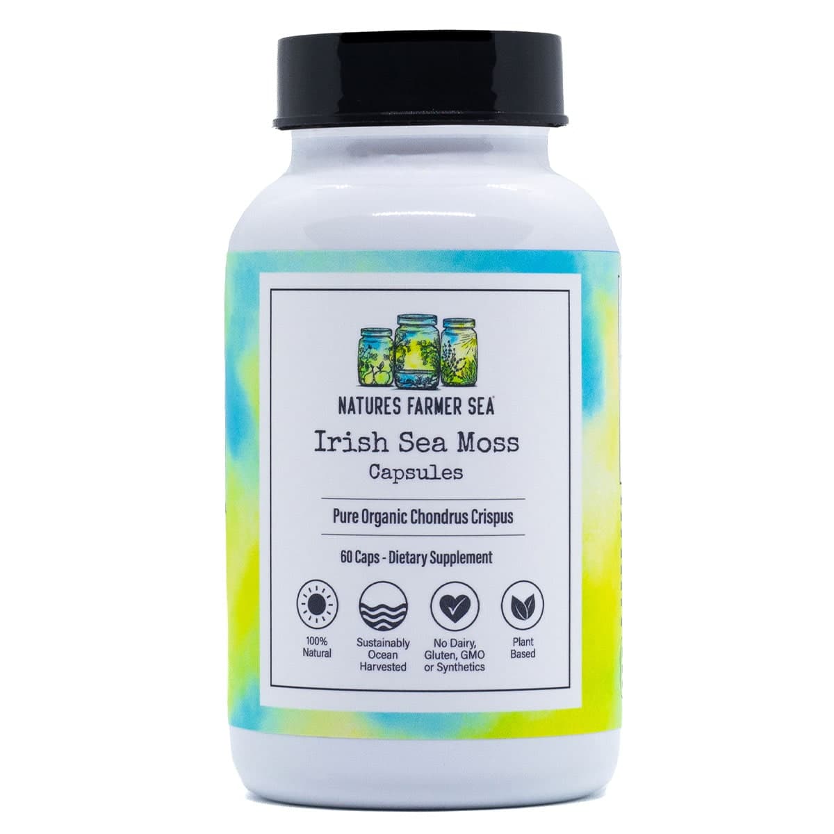 Nature's Farmer Sea Irish Sea Moss Capsules 60 Pack