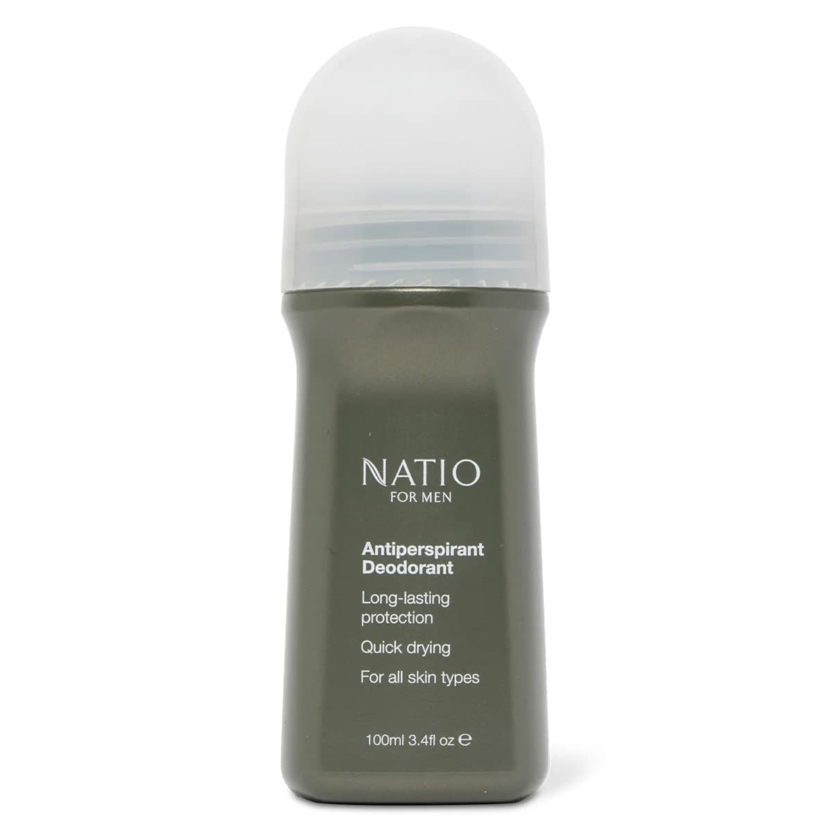 Natio for Men Antiperspirant Deodorant Roll on 100ml