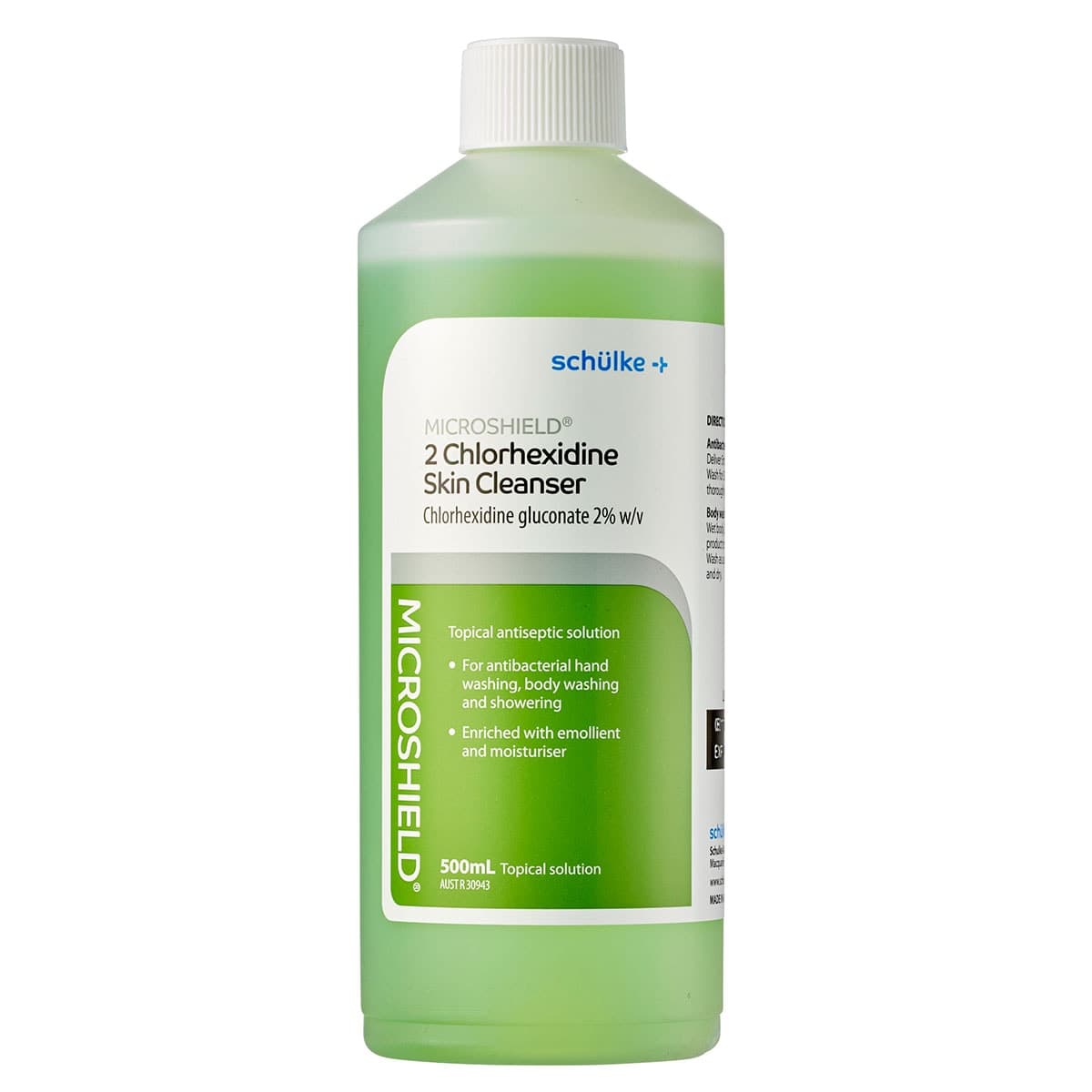 Microshield 2 Chlorhexidine Skin Cleanser 500ml