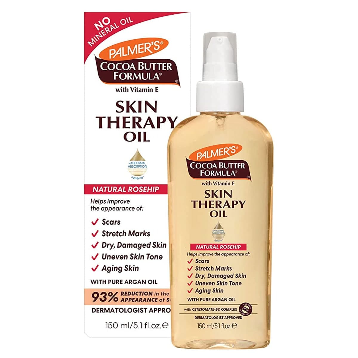 Palmers Cocoa Butter Skin Therapy Oil Natural Rosehip 150ml