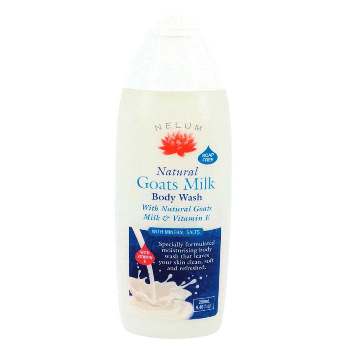 Nelum Natural Goats Milk Body Wash 280ml