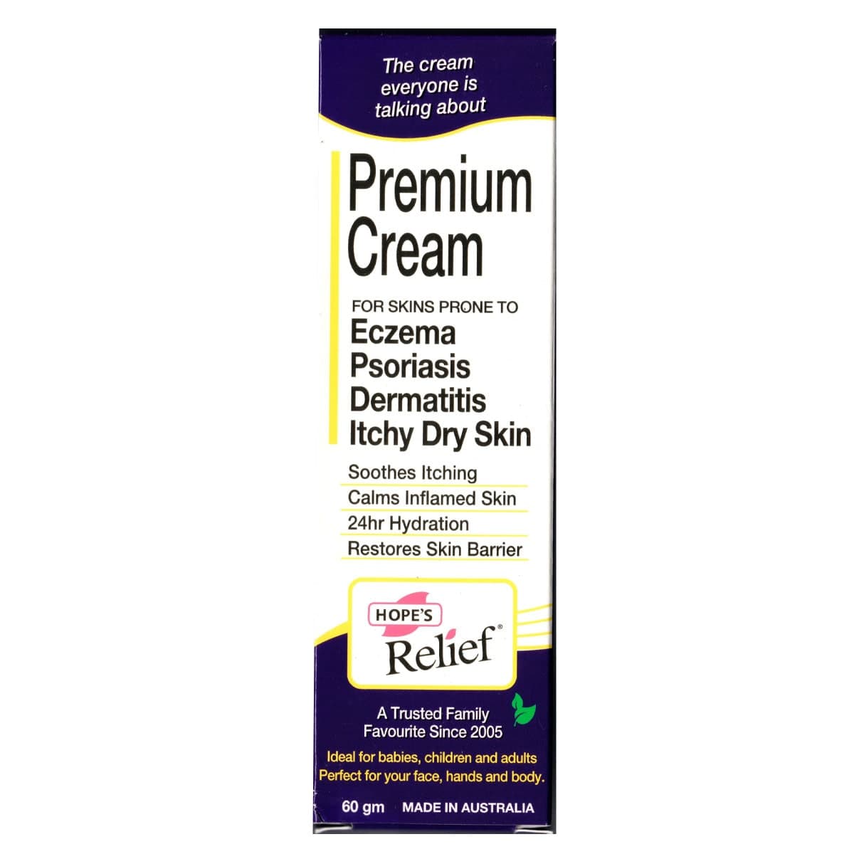 Hope's Relief Premium Eczema Cream 60g